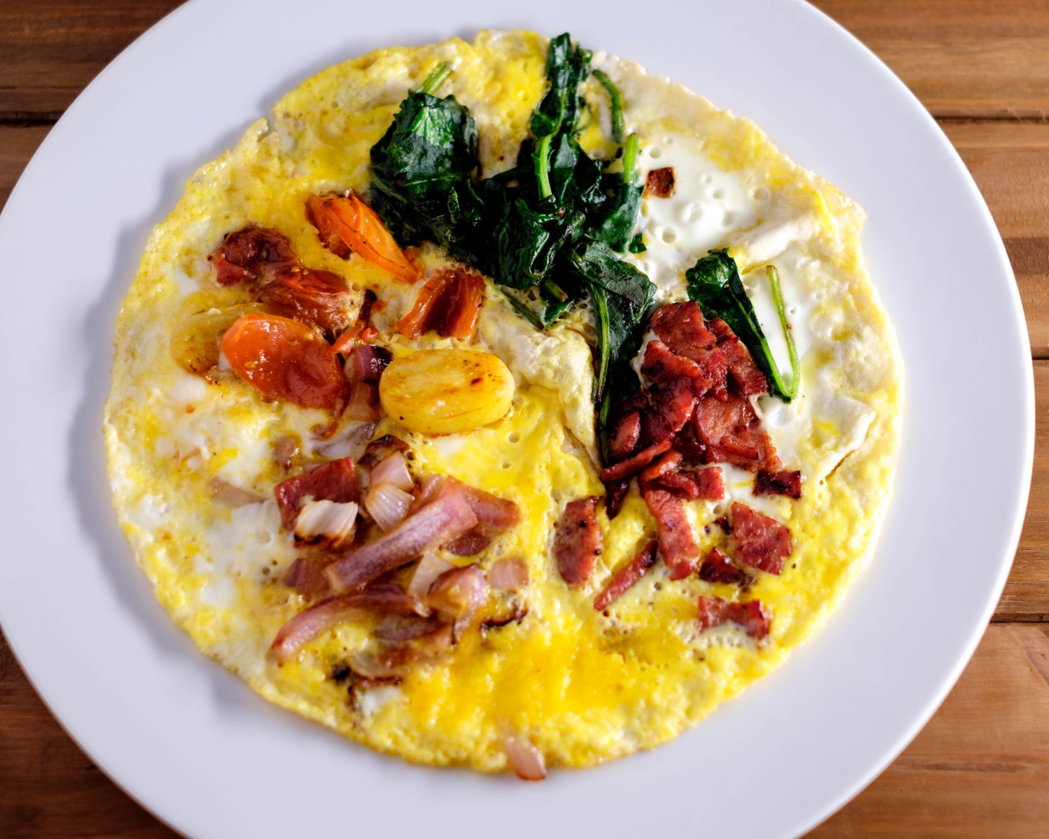 Open Faced Omelette Healthy Meal Prep Recipe PrepYoSelf