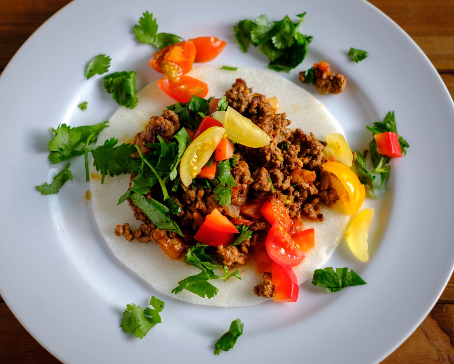 Beef Taco with Jicama Tortillas Recipe PrepYoSelf