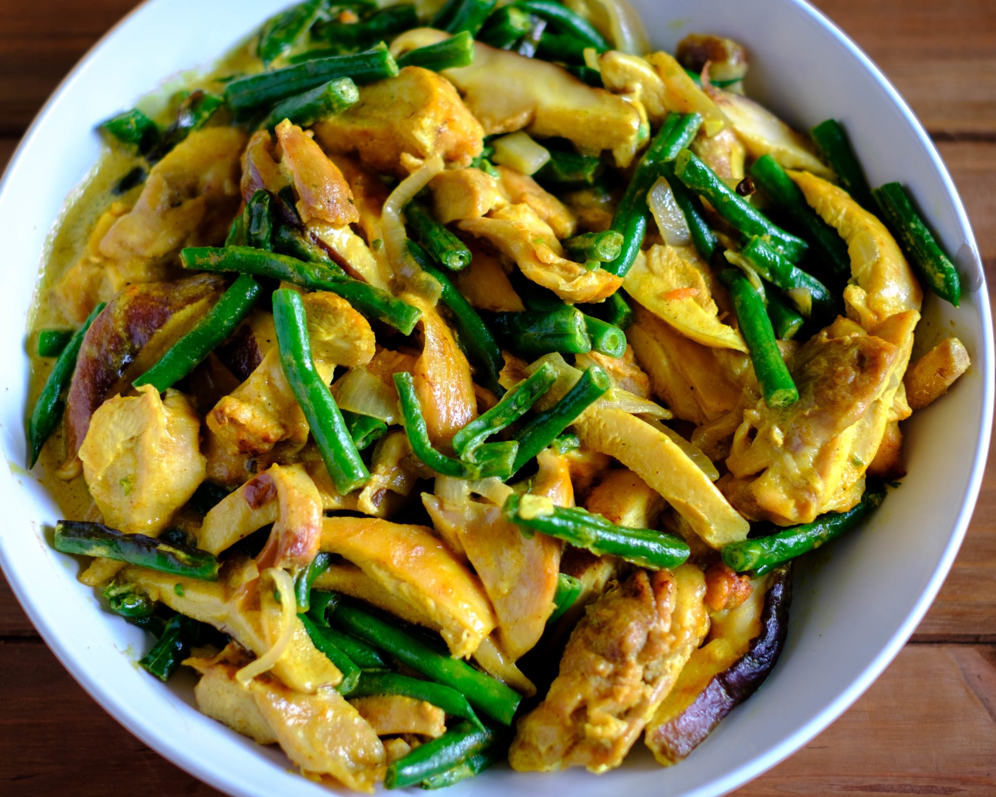 Curry Chicken with Green Beans Recipe PrepYoSelf