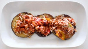 eggplant and marinara sauce