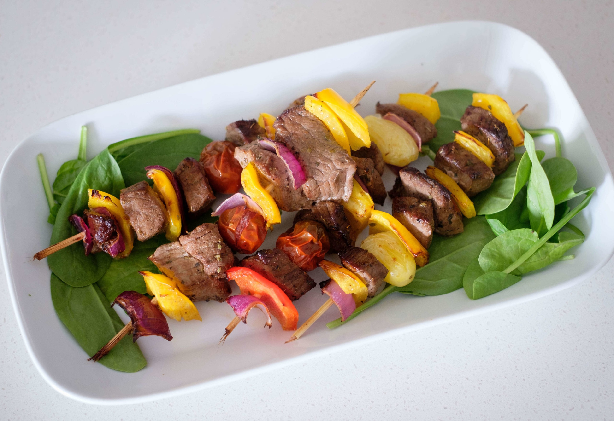Grilled steak kebabs is skewered food that is fun to eat, Lifestyles