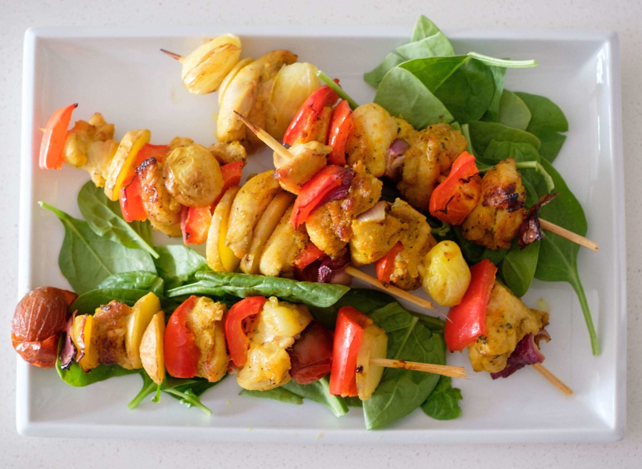 Air Fryer Chicken Kebabs Recipe PrepYoSelf