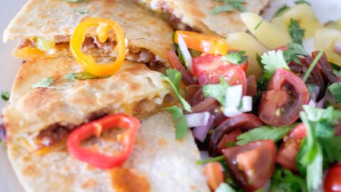 quesadillas