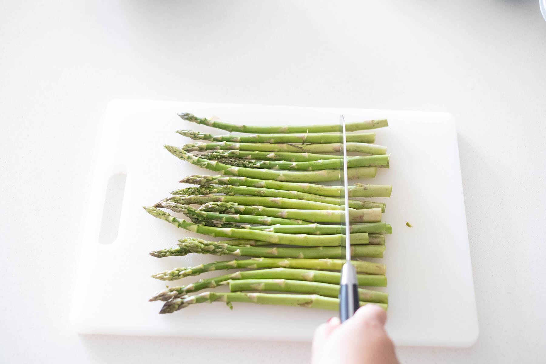 prep asparagus