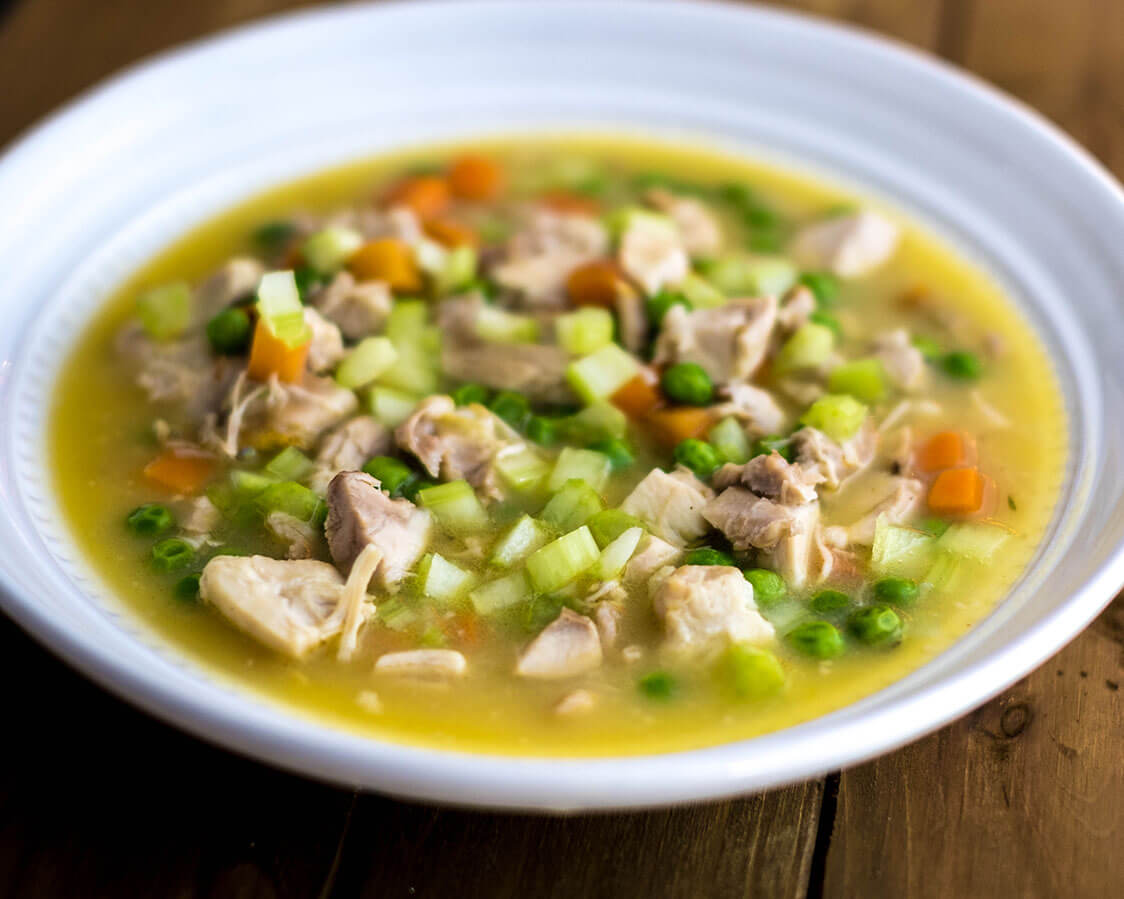 chicken celery soup