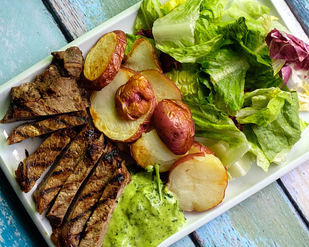 steak salad