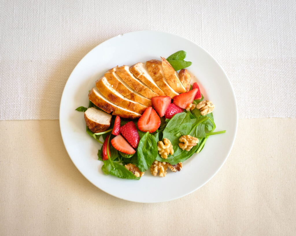 baked chicken salad