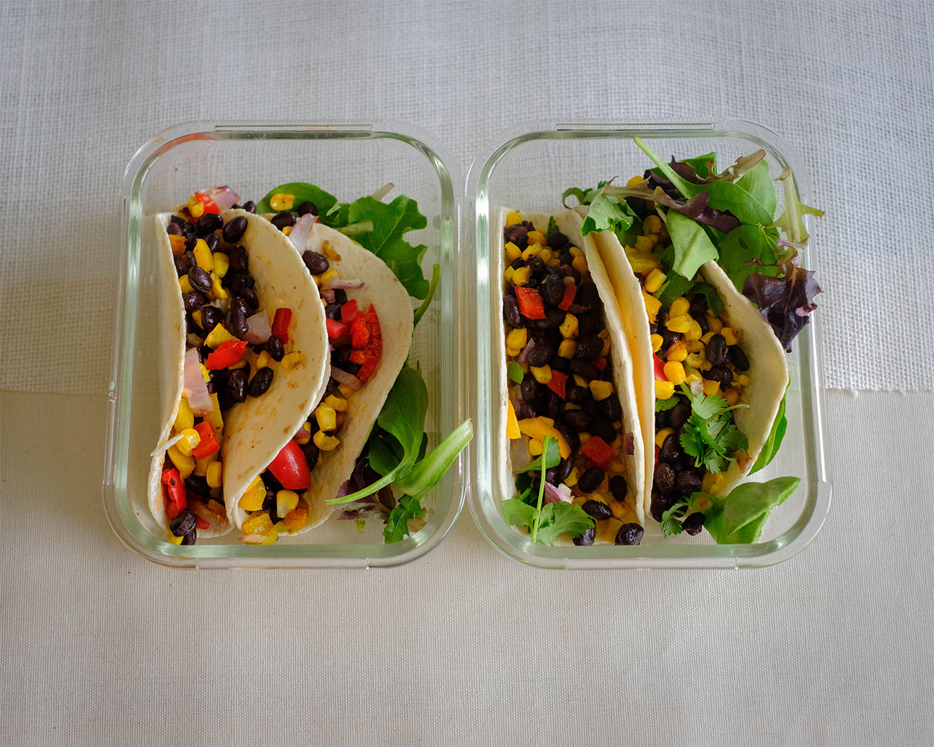 Black Bean and Corn Soft Tacos PrepYoSelf