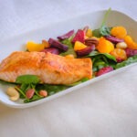 salmon beet salad