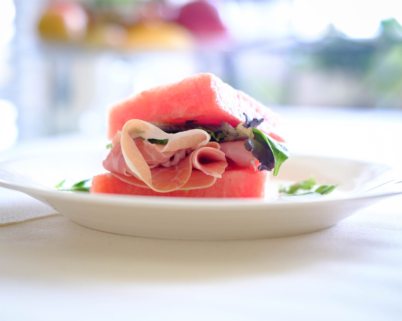 Refreshing Watermelon Prosciutto Sandwich PrepYoSelf