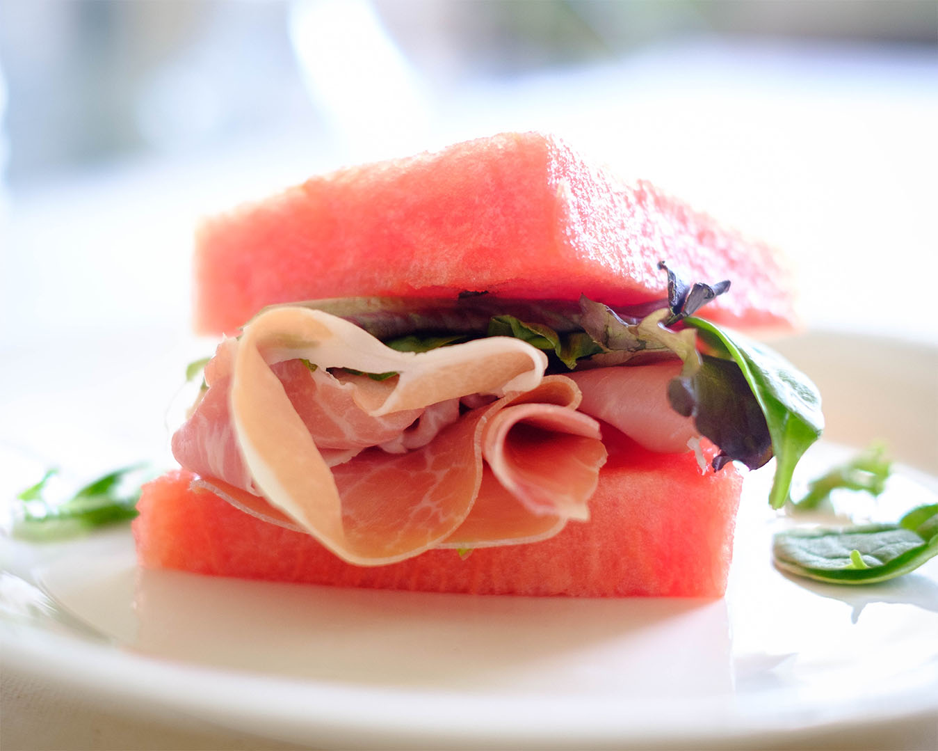 Refreshing Watermelon Prosciutto Sandwich PrepYoSelf