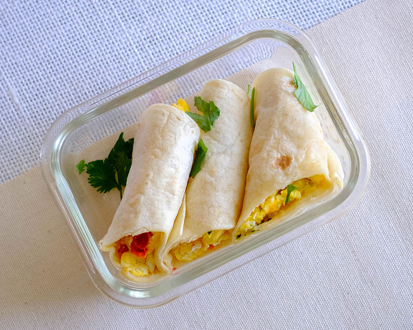 Easy breakfast burritos prepyoself
