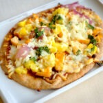 BBQ Chicken Pineapple Flatbread Pizza