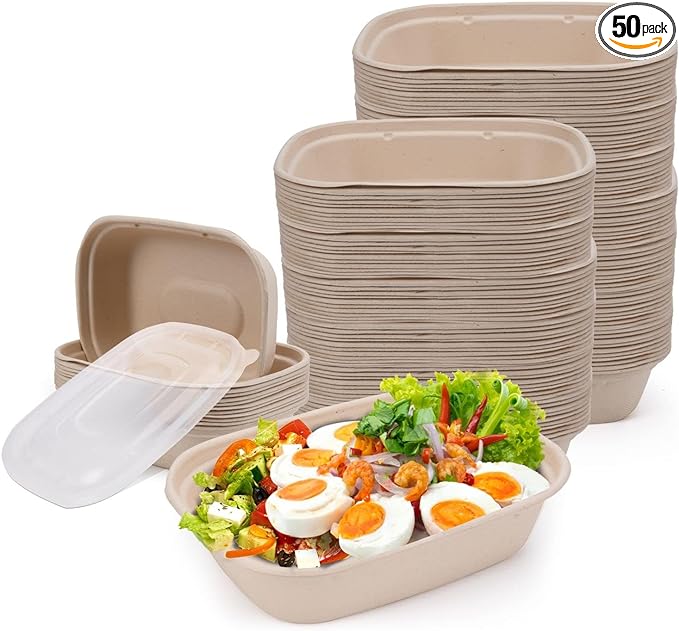 disposable paper bowls for salad meal prep containers