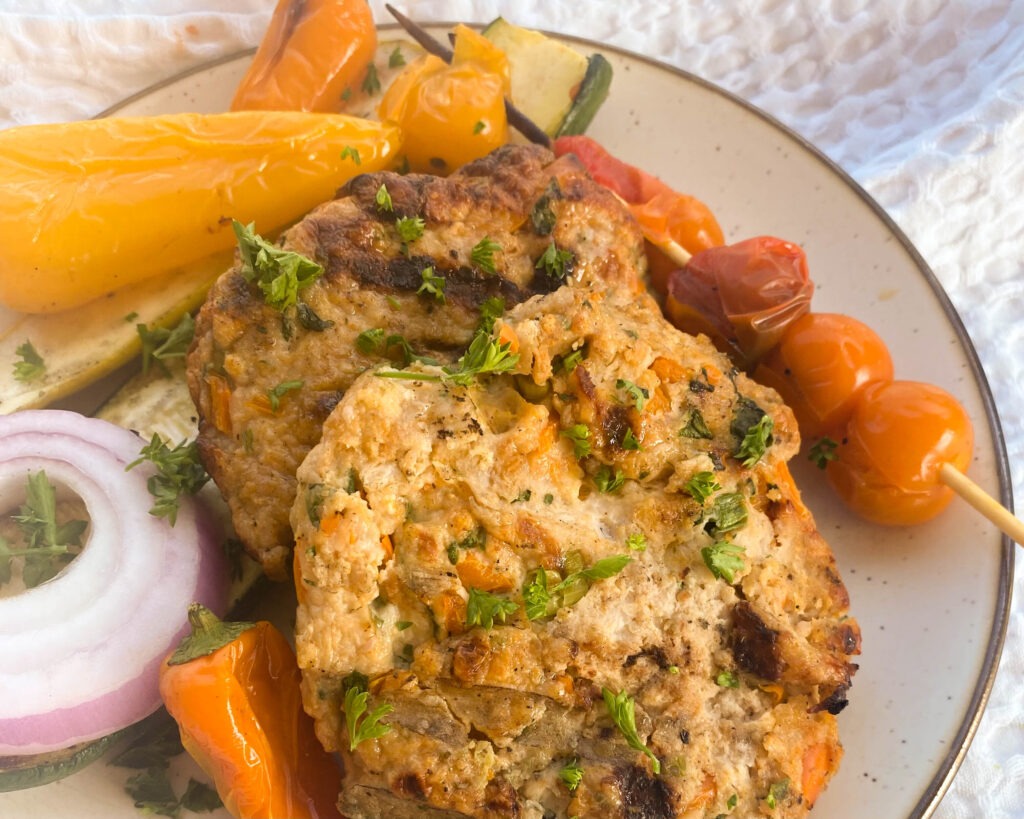 chicken burger patties