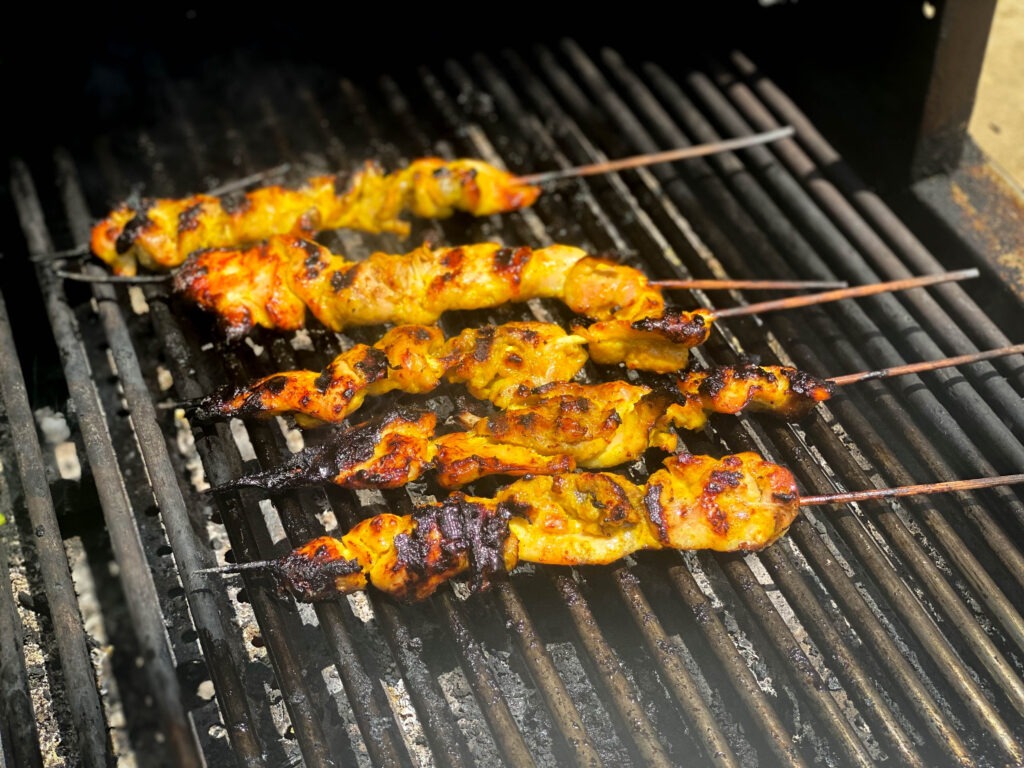 chicken kebabs