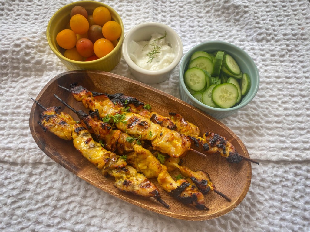 chicken kebabs