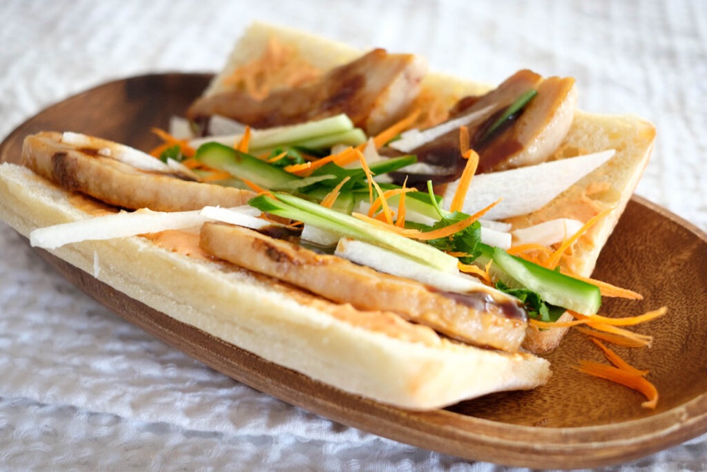 Pork Belly Ciabatta Baguette