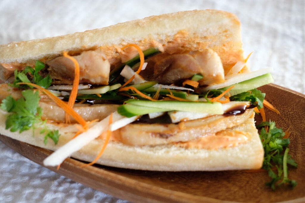 Pork Belly Ciabatta Baguette