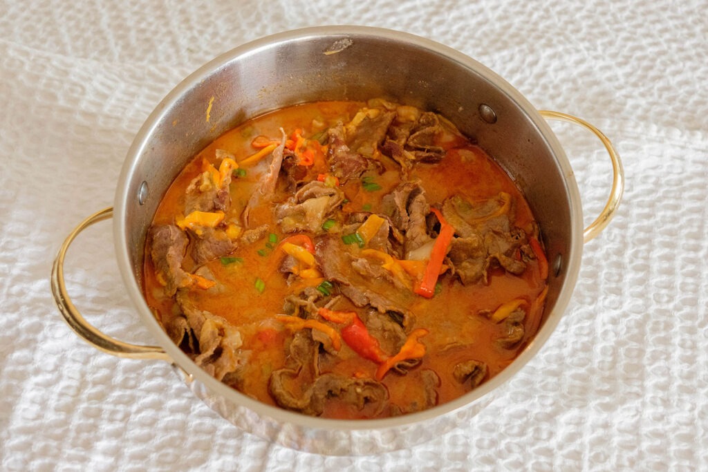 thai red beef curry