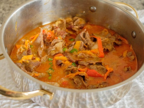 thai red beef curry
