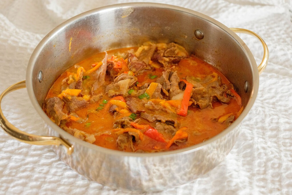 thai red beef curry
