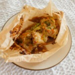 fish wrapped in parchment paper